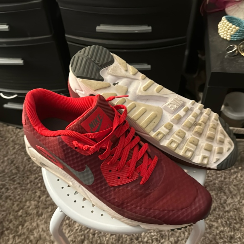 Nike air max red/gray